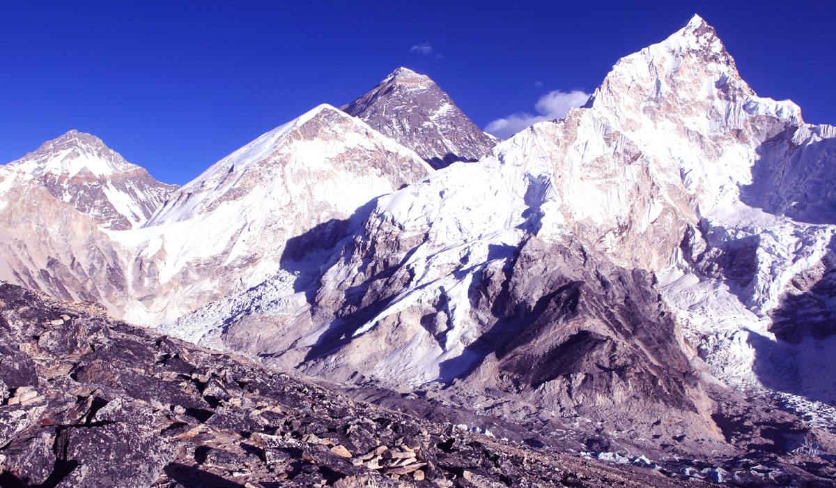 Mount Everest views from Kala Pathar